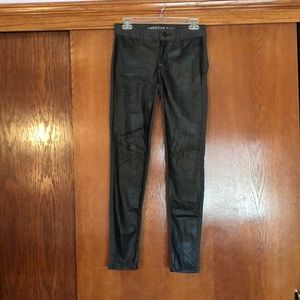 American Eagle Faux Leather Pants